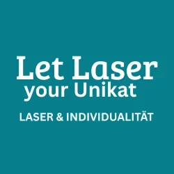 Bild zeigt Logo Let Laser in Türkis